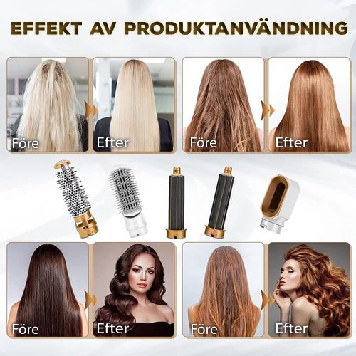 GLAMHAIR - Ultimativ 5-i-1-hårstyler