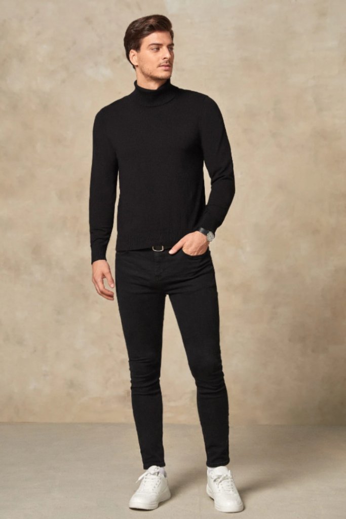 SVERRE - Premium turtleneck - Venneris